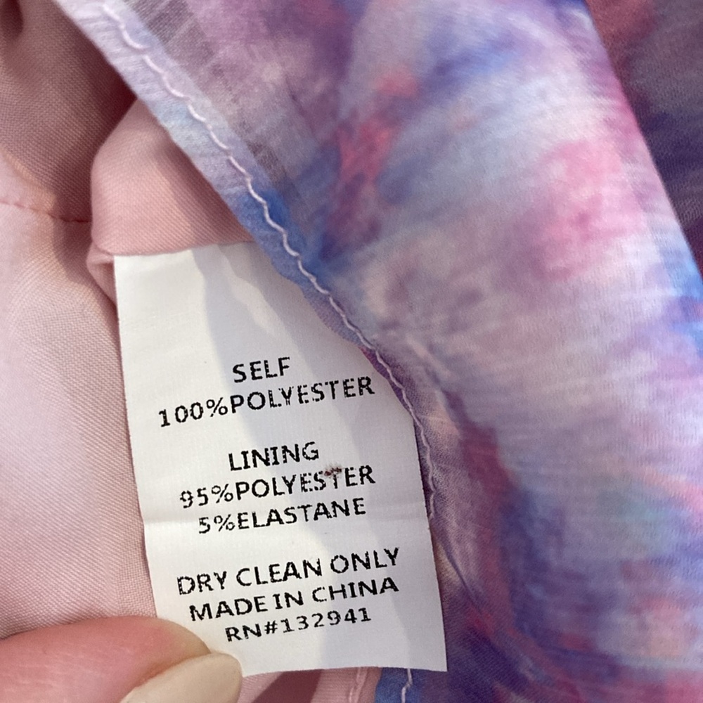 Amanda Uprichard Cerrone Top Medium Pink/Purple Blouse - Picture 4 of 6